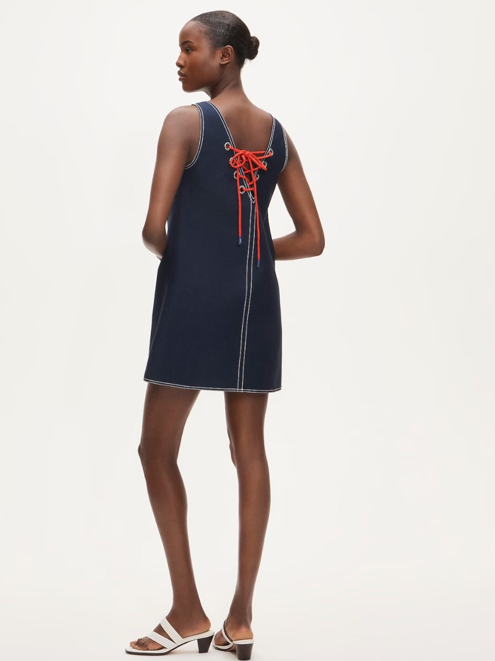 NWT J. Crew Billie dress in double cotton poplin